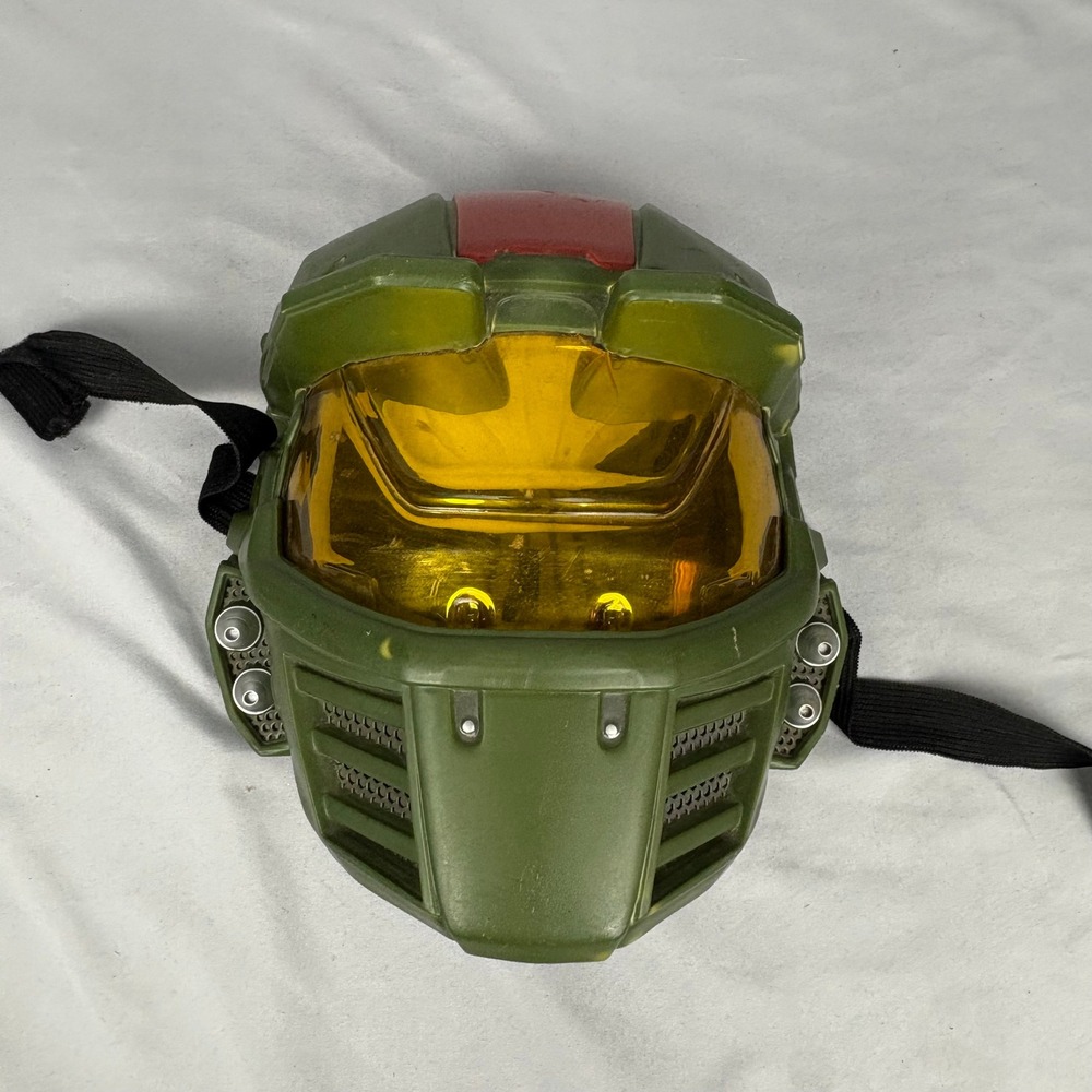 Halo Master Chief Mask Disguise 2017 Microsoft Spartan Green Costume Accessory